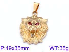 Stainless Steel Gold-plating Pendant