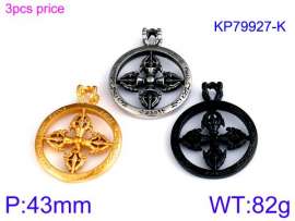 Stainless Steel Gold-plating Pendant